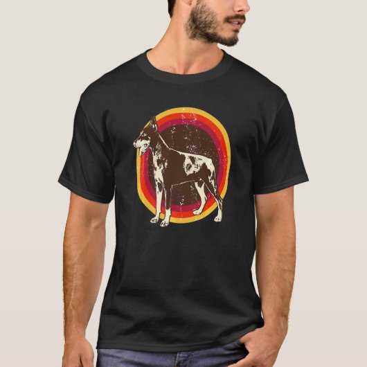 Dobermann-Hunderasse 23 T-Shirt (Vorderseite)