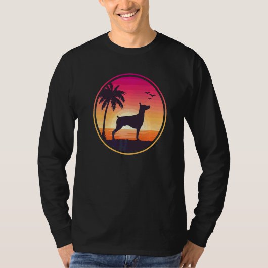 Dobermann-Hunderasse 25 T-Shirt (Vorderseite)