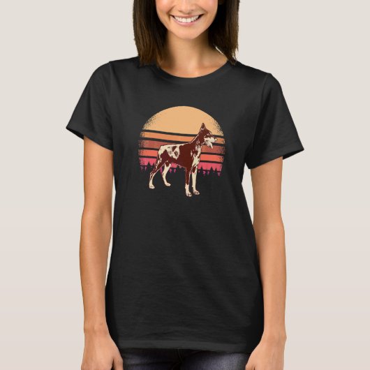 Dobermann-Hunderasse 27 T-Shirt (Vorderseite)
