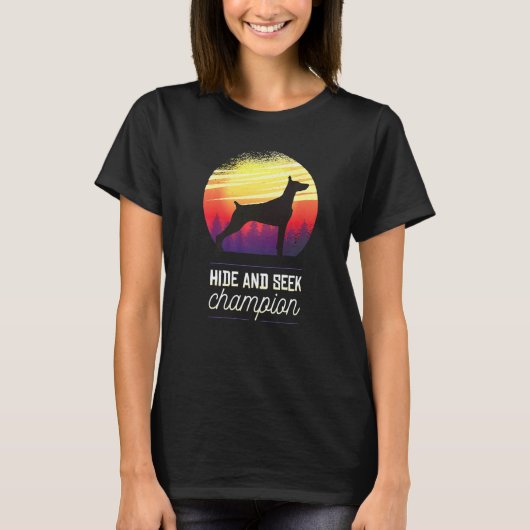 Dobermann-Hunderasse 52 T-Shirt (Vorderseite)