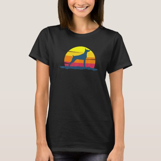 Dobermann-Hunderasse  56 T-Shirt (Vorderseite)