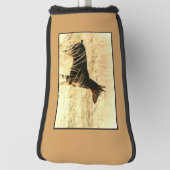 Dobermann in den trockenen Schilfen, die Bild Golf Headcover (Rotieren 90)