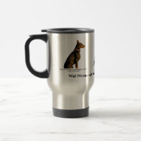 Dobermann-Kaffee-Tasse