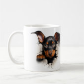 Dobermann kaffeetasse (Links)