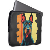 Dobermann Laptopschutzhülle (Vorne Rechts)