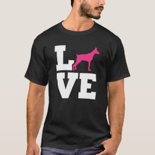 Dobermann Liebe 1 T-Shirt