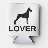 Dobermann Liebhaber Dosenkühler (Vorderseite)