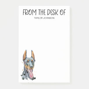 Dobermann-Liebhaber Post-it Klebezettel