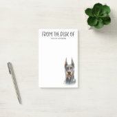 Dobermann-Liebhaber Post-it Klebezettel (Büro)