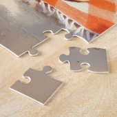 Dobermann Luxus-Strandszene Puzzle (Seite)