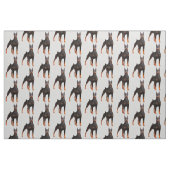 Dobermann-Malerei Stoff (Fat Quarter (45,7 x 55,9 cm))