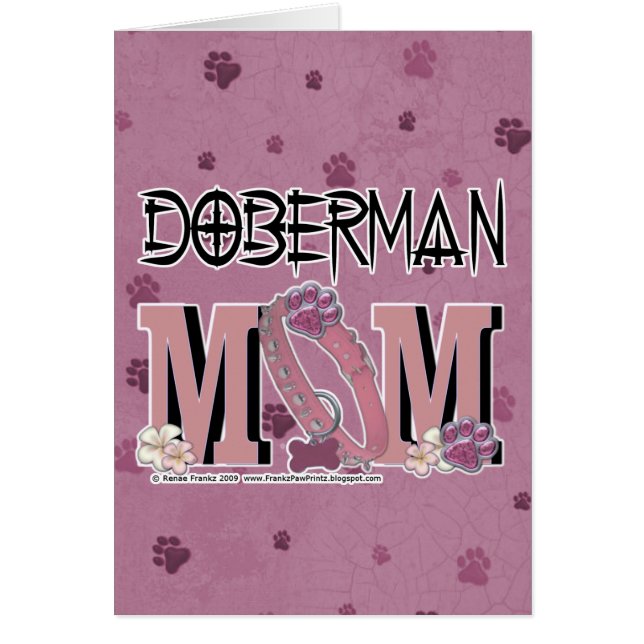 Dobermann MAMA (Vorne)