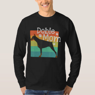 Dobermann Mama Mutter Doberman Pinschers Dog Vinta T-Shirt