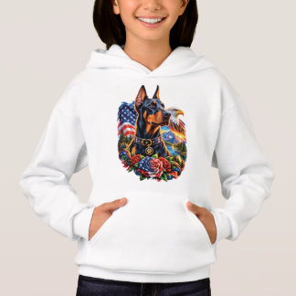 Dobermann Mama Papa Hoodie