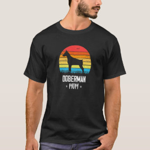 Dobermann-Mama Retro Vintage Premium T-Shirt
