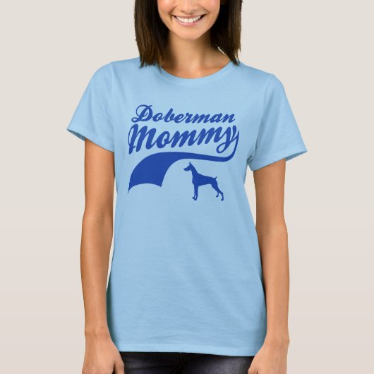 Dobermann-Mama T-Shirt (Vorderseite)