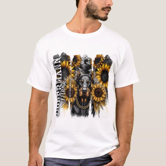 Dobermann-Mama T-Shirt (Vorderseite)