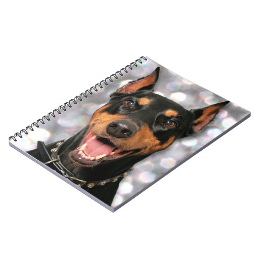 Dobermann - Megyan Notizblock (Linke Seite)