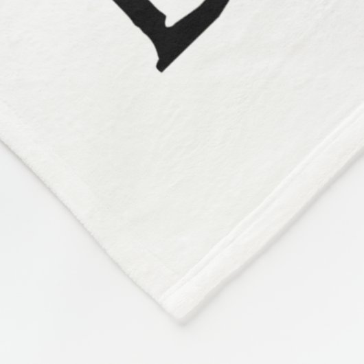 Dobermann-Merkmal-Fleece-Decke Fleecedecke (Ecke)