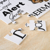 Dobermann-Merkmal-Puzzle Puzzle (Seite)