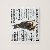 Dobermann-Merkmal-Puzzle Puzzle (Vertikal)
