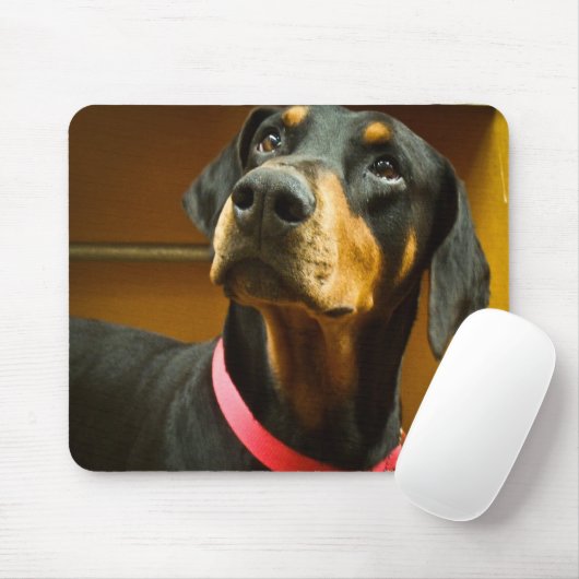 Dobermann Mousepad (Mit Mouse)