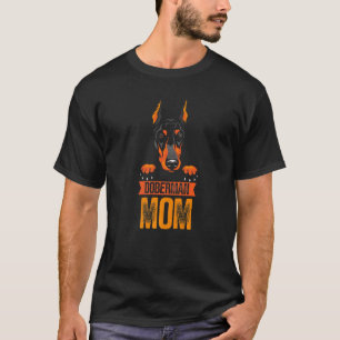 Dobermann-Mutter Haustier Hund Welpe Mutter Mama M T-Shirt