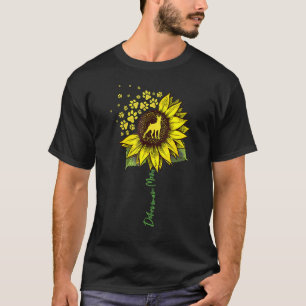 Dobermann-Mutter Sonnenblume Dobermann Pinscher Hu T-Shirt