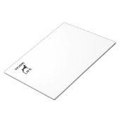 Dobermann Notizblock (angewinkelt)