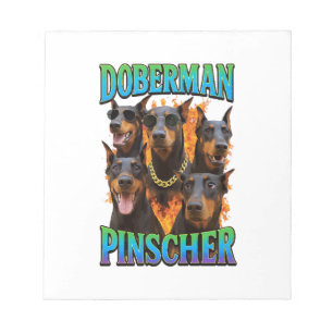 Dobermann  notizblock