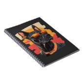 Dobermann Notizblock (Rechte Seite)