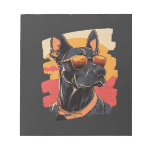 Dobermann Notizblock
