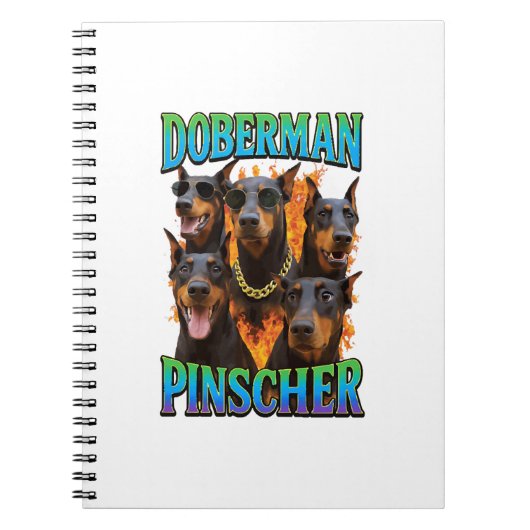 Dobermann notizblock (Vorderseite)