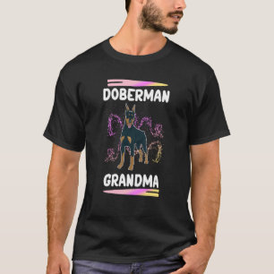 Dobermann-Oma-Hundebesitzerin Dobermann T-Shirt