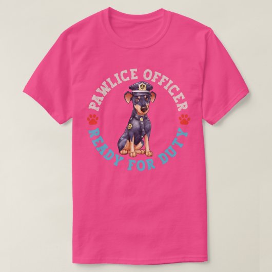 Dobermann Pawlice T-Shirt (Design vorne)
