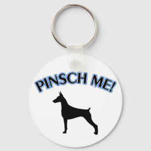 DOBERMANN "PINSCH ICH!" SCHLÜSSELANHÄNGER