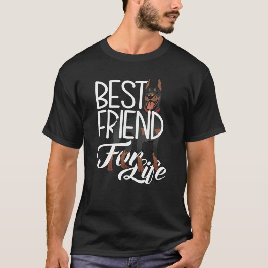 Dobermann Pinscher   Dobermann   Bester Freund Dob T-Shirt (Vorderseite)