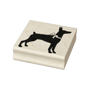Dobermann Pinscher Dog Puppy Gummistempel