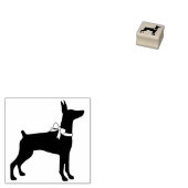 Dobermann Pinscher Dog Welpe Dobermann Gummistempel (Stempel)