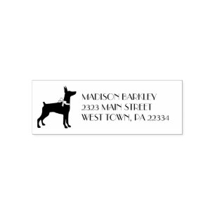 Dobermann Pinscher Dog Welpe Dobermann Permastempel
