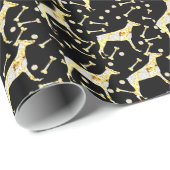 DOBERMANN PINSCHER GESCHENKPAPIER (Rolleneckpunkt)