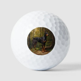 Dobermann Pinscher Golfball