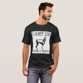 Dobermann Pinscher Hund 1 T-Shirt (Vorne ganz)