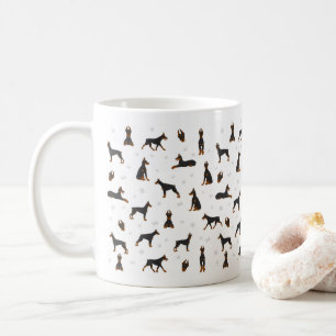 Dobermann Pinscher Hund Kaffeetasse