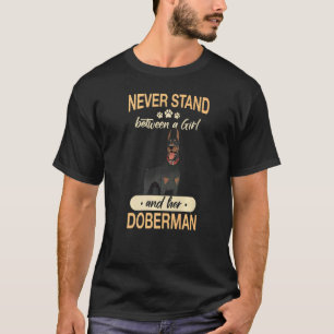 Dobermann Pinscher Hund Premium T-Shirt