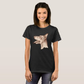 Dobermann Pinscher Kunst T-Shirt (Vorne ganz)