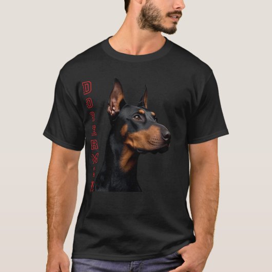 Dobermann Pinscher T-Shirt (Vorderseite)