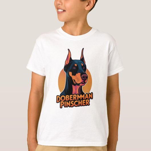 Dobermann Pinscher T-Shirt (Vorderseite)