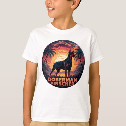 Dobermann Pinscher T-Shirt (Vorderseite)