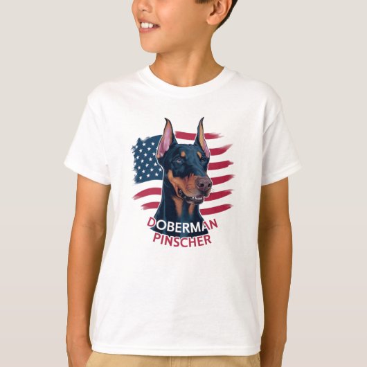 Dobermann Pinscher T-Shirt (Vorderseite)